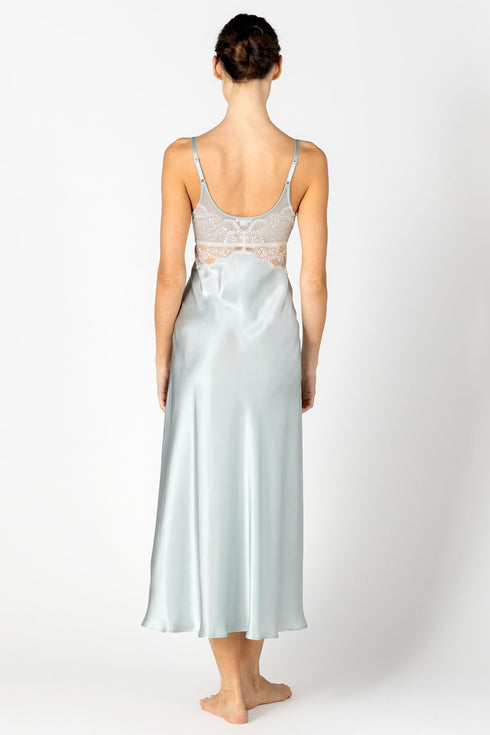 NK Imode Agatha Nostalgia Bs Long Silk Gown